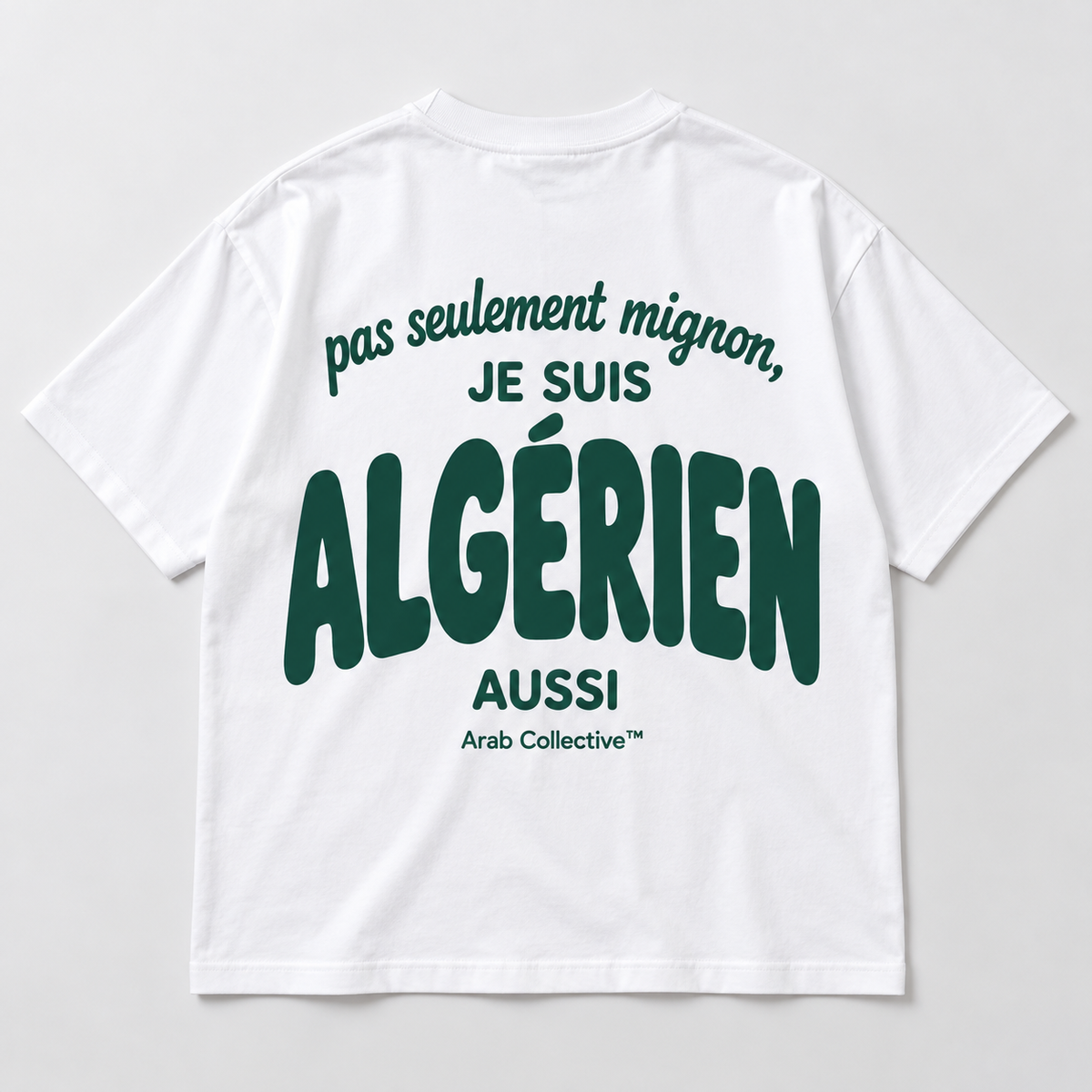 “Pas Seulement Mignon, Je Suis Algérien Aussi” KIDS Tee