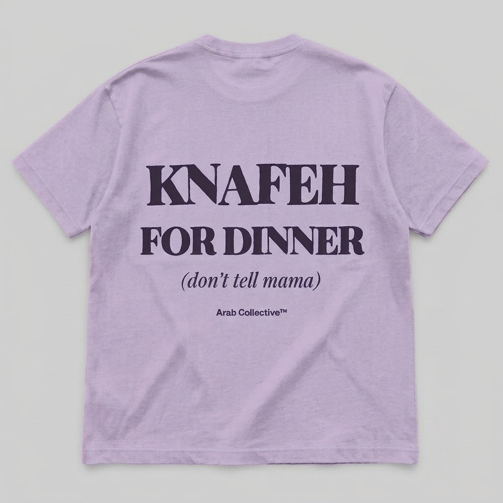 “Knafeh for Dinner (Don’t Tell Mama)” KIDS Tee