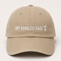 "MY KHALTO SAID" Kids Cap