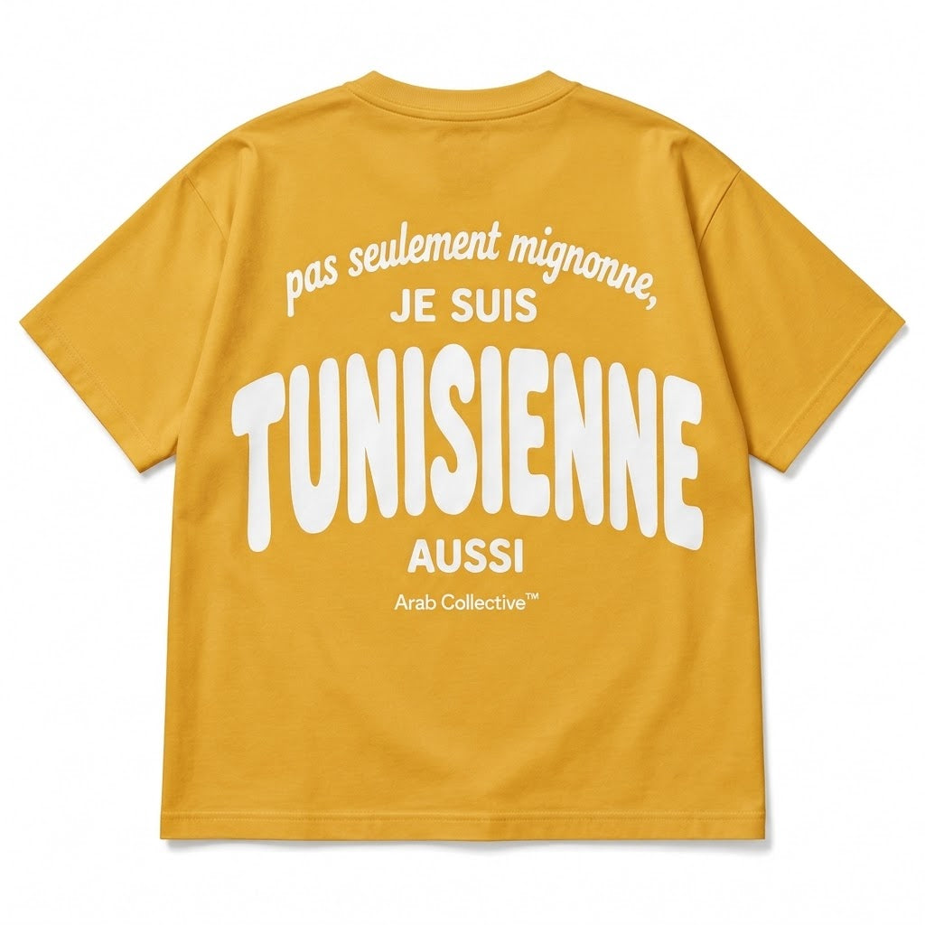 “Pas Seulement Mignonne, Je Suis Tunisienne Aussi” KIDS Tee