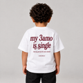 تيشيرت أطفال «MY 3AMO IS SINGLE»