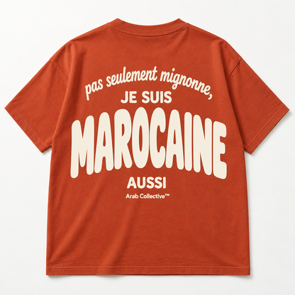 PAS SEULEMENT MIGNONNE, JE SUIS MAROCAINE AUSSI" KIDS Tee