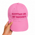"Egyptian Girl My Favourite" Cap