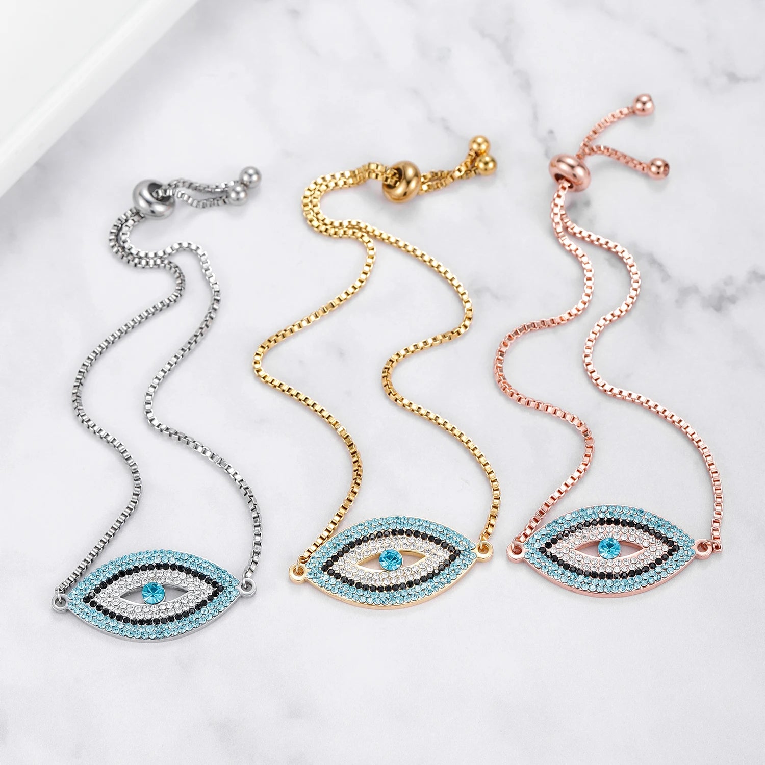 Harf Evil Eye Charm Bracelet