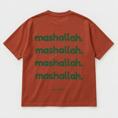 "MASHALLAH. MASHALLAH. MASHALLAH. MASHALLAH" KIDS Tee