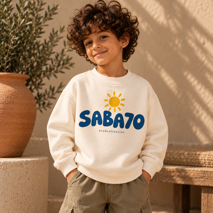 "SABA7O" KIDS Crewneck