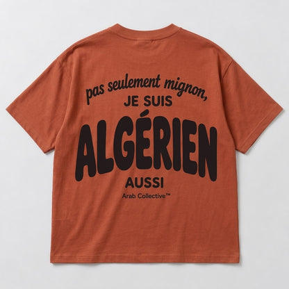 “Pas Seulement Mignon, Je Suis Algérien Aussi” KIDS Tee