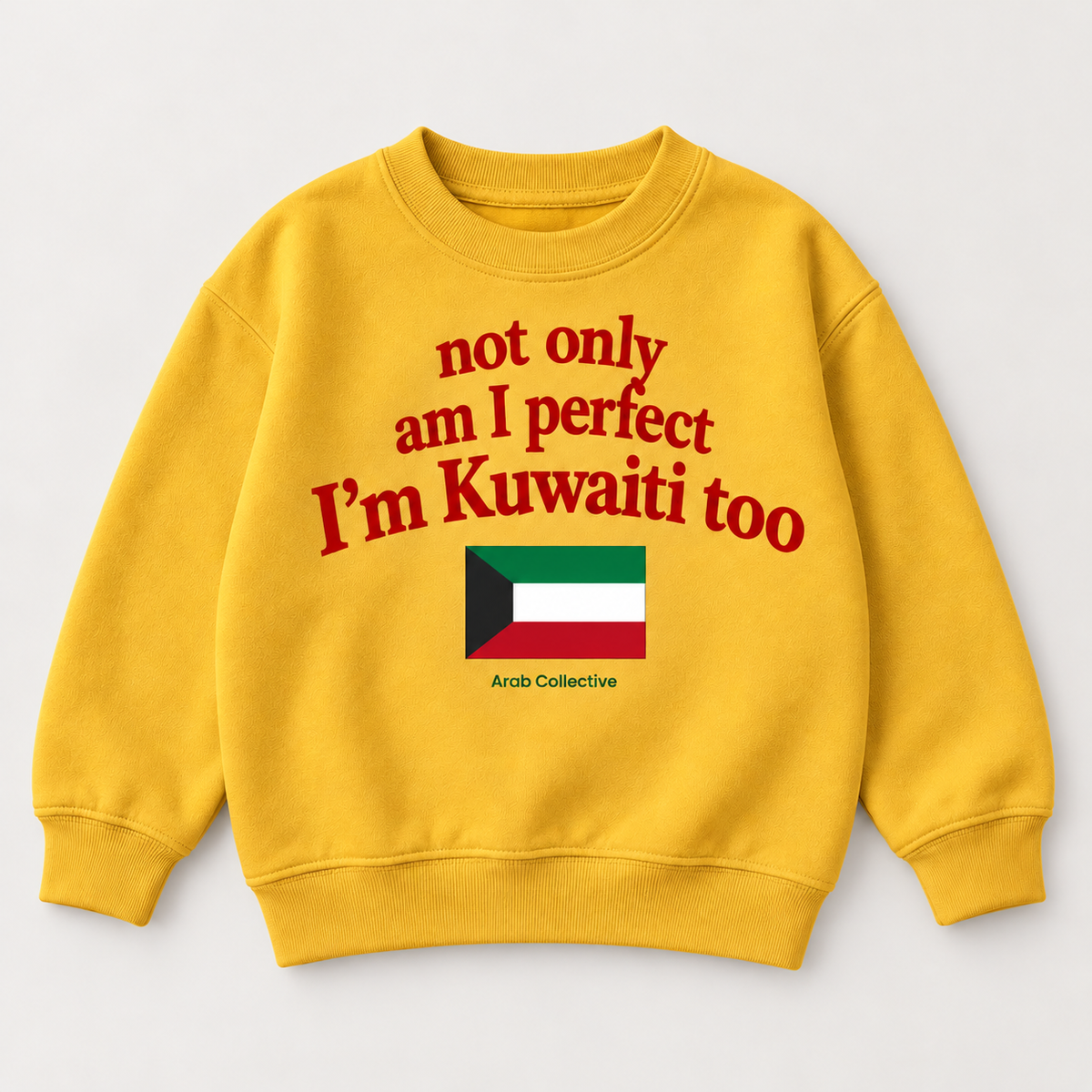 سويت شيرت أطفال برقبة دائرية «You are the Zeit to my Zaatar»