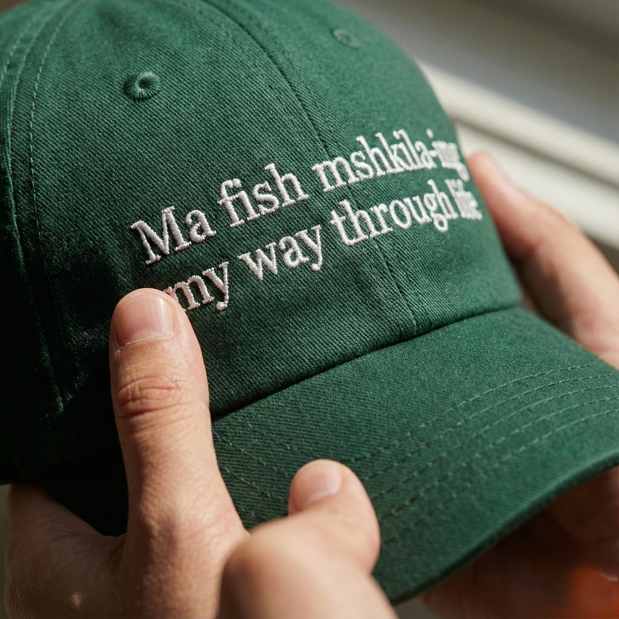 Mshkila-Ing My Way Through Life – Classic Cap