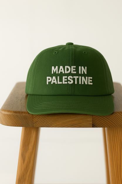 Casquette « Fabriqué en Palestine »