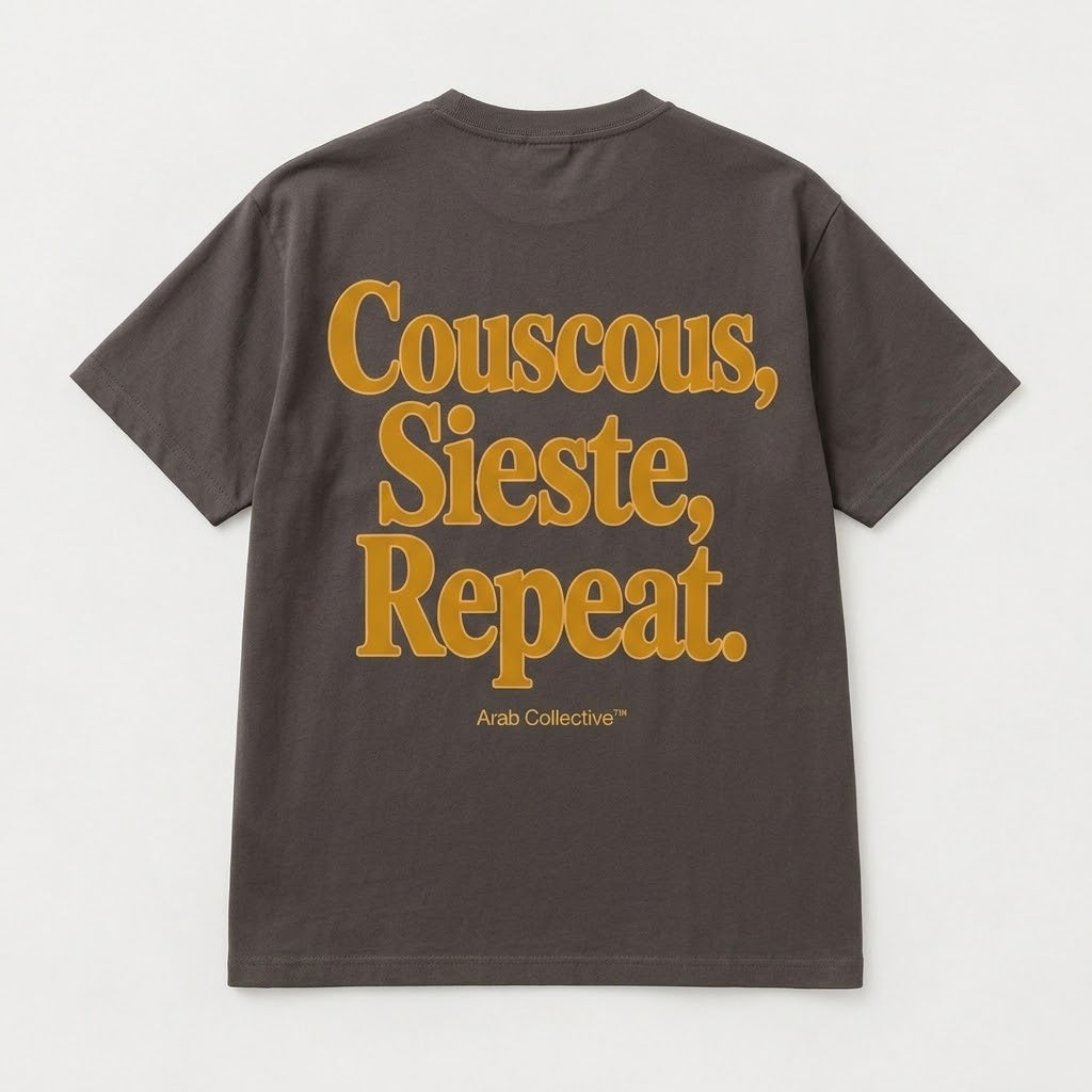 “Couscous, Sieste, Répét.” KIDS Tee