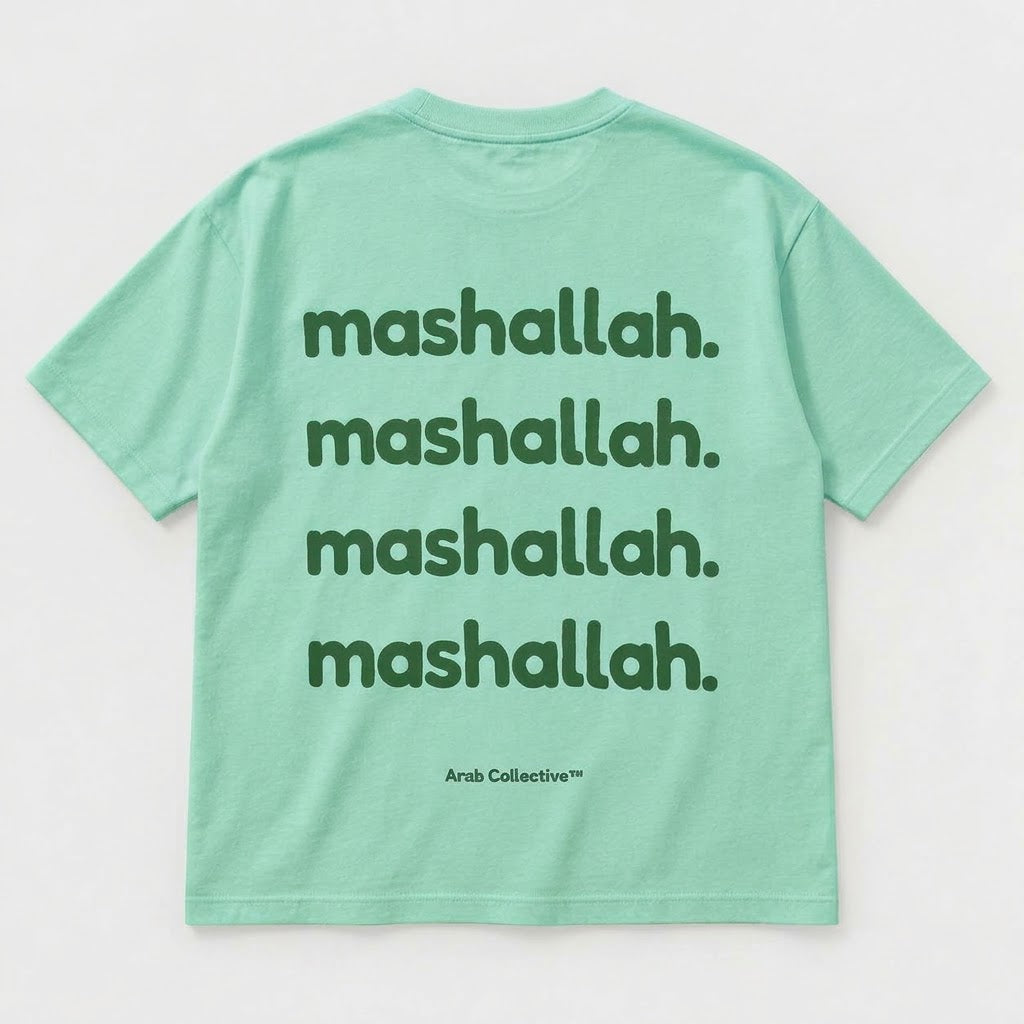 "MASHALLAH. MASHALLAH. MASHALLAH. MASHALLAH" KIDS Tee