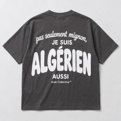 “Pas Seulement Mignon, Je Suis Algérien Aussi” KIDS Tee