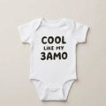 "COOL LIKE MY 3AMO" NEWBORN Bodysuit