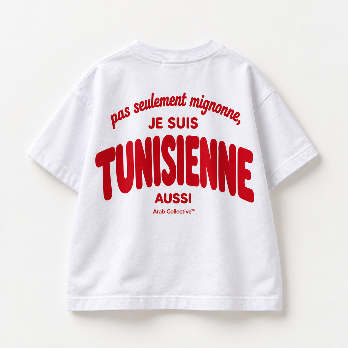 "Pas Seulement Mignonne, Je Suis Tunisienne Aussi" KIDS Tee
