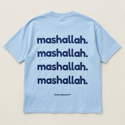 "MASHALLAH. MASHALLAH. MASHALLAH. MASHALLAH" KIDS Tee