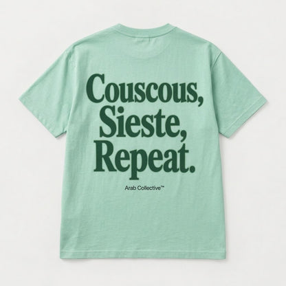 “Couscous, Sieste, Répét.” KIDS Tee
