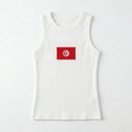 Tunisia Flag Tank Top