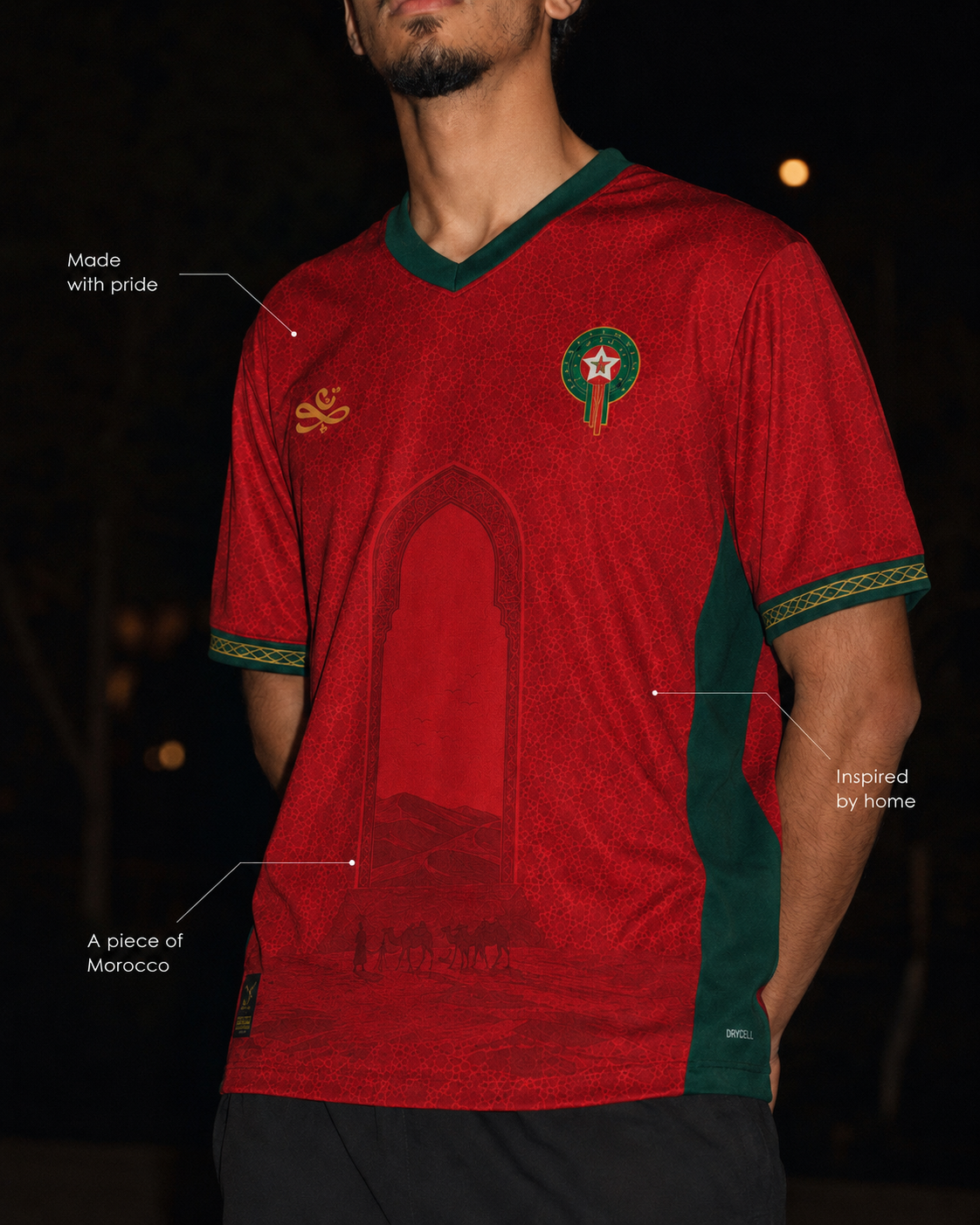 Morocco Unisex World Cup 2026 Jersey "المغرب"