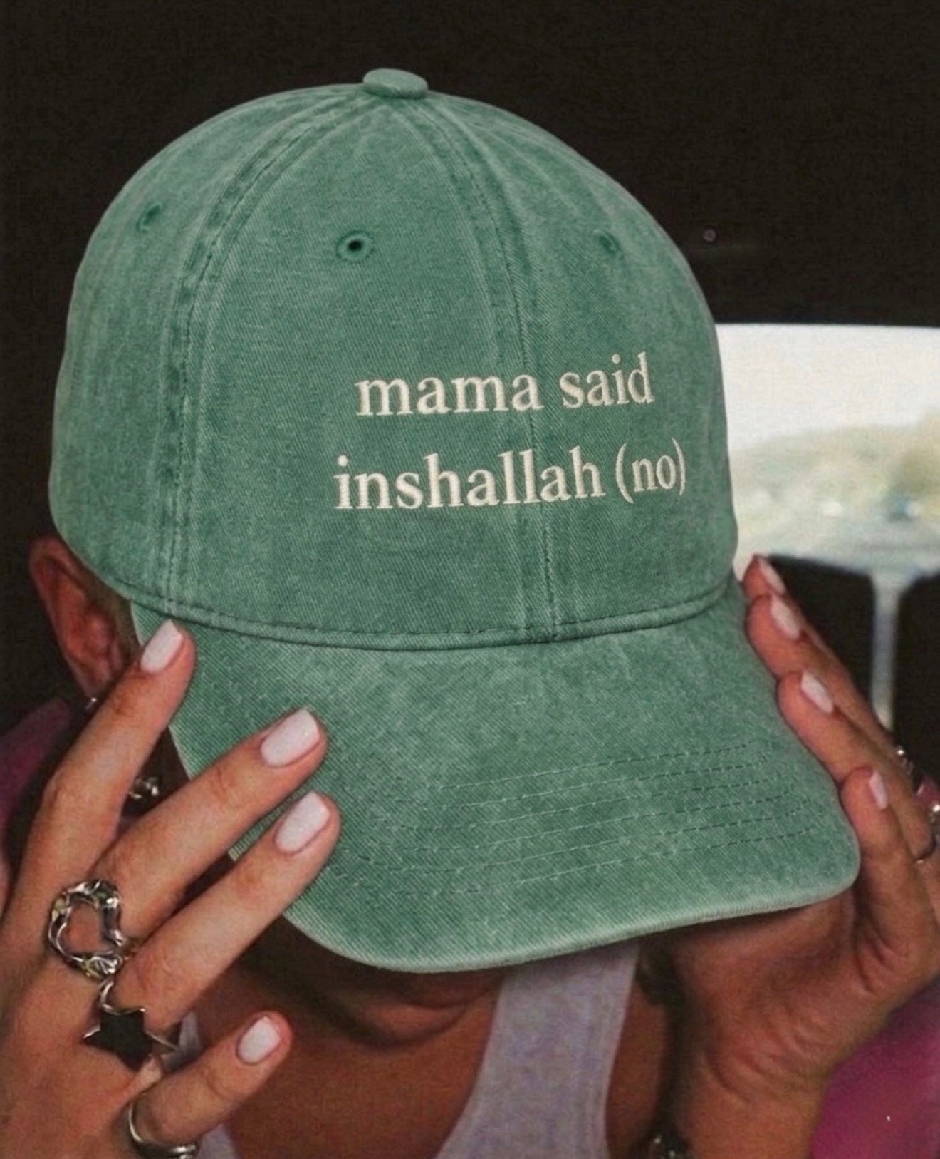 Casquette « Maman a dit non »