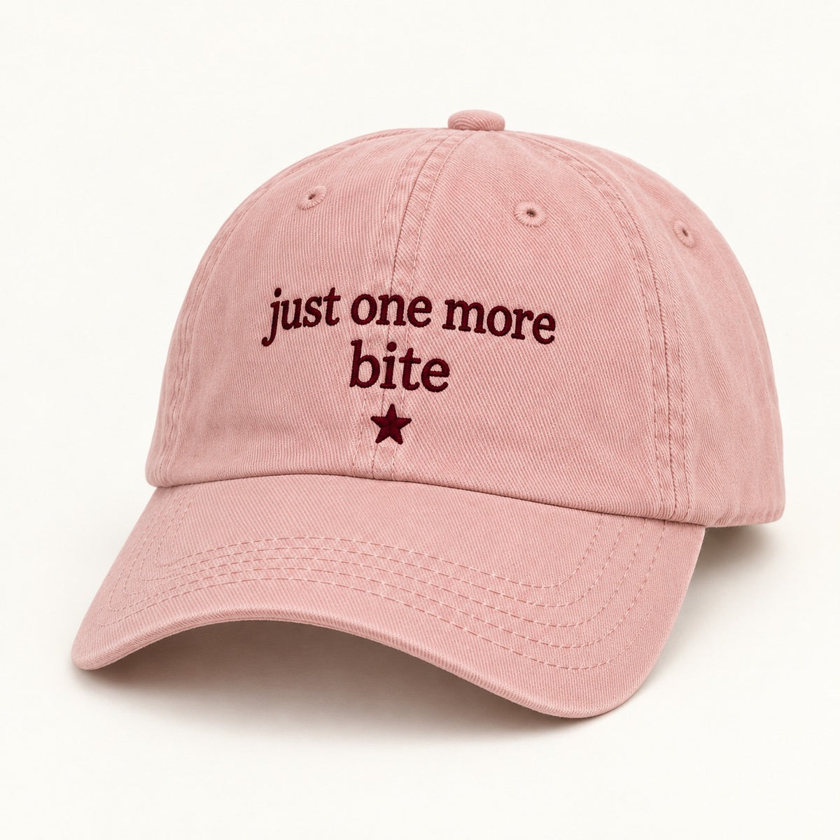 "JUST ONE MORE BUTE” Kids Cap
