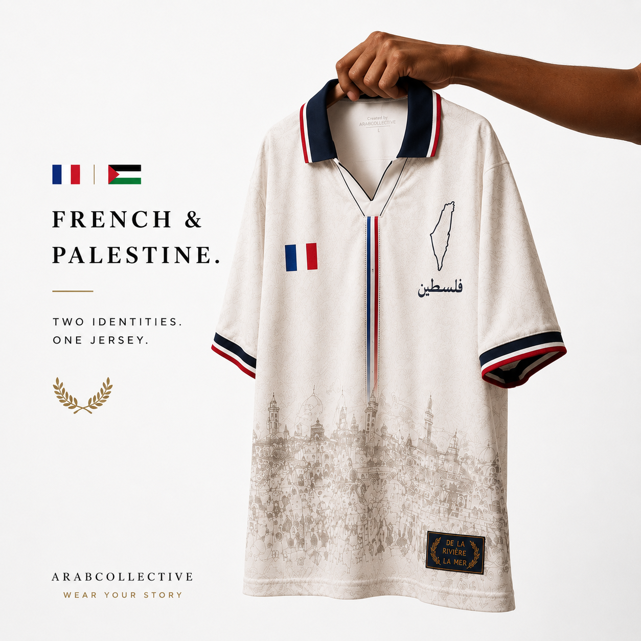 France × Palestine Jersey