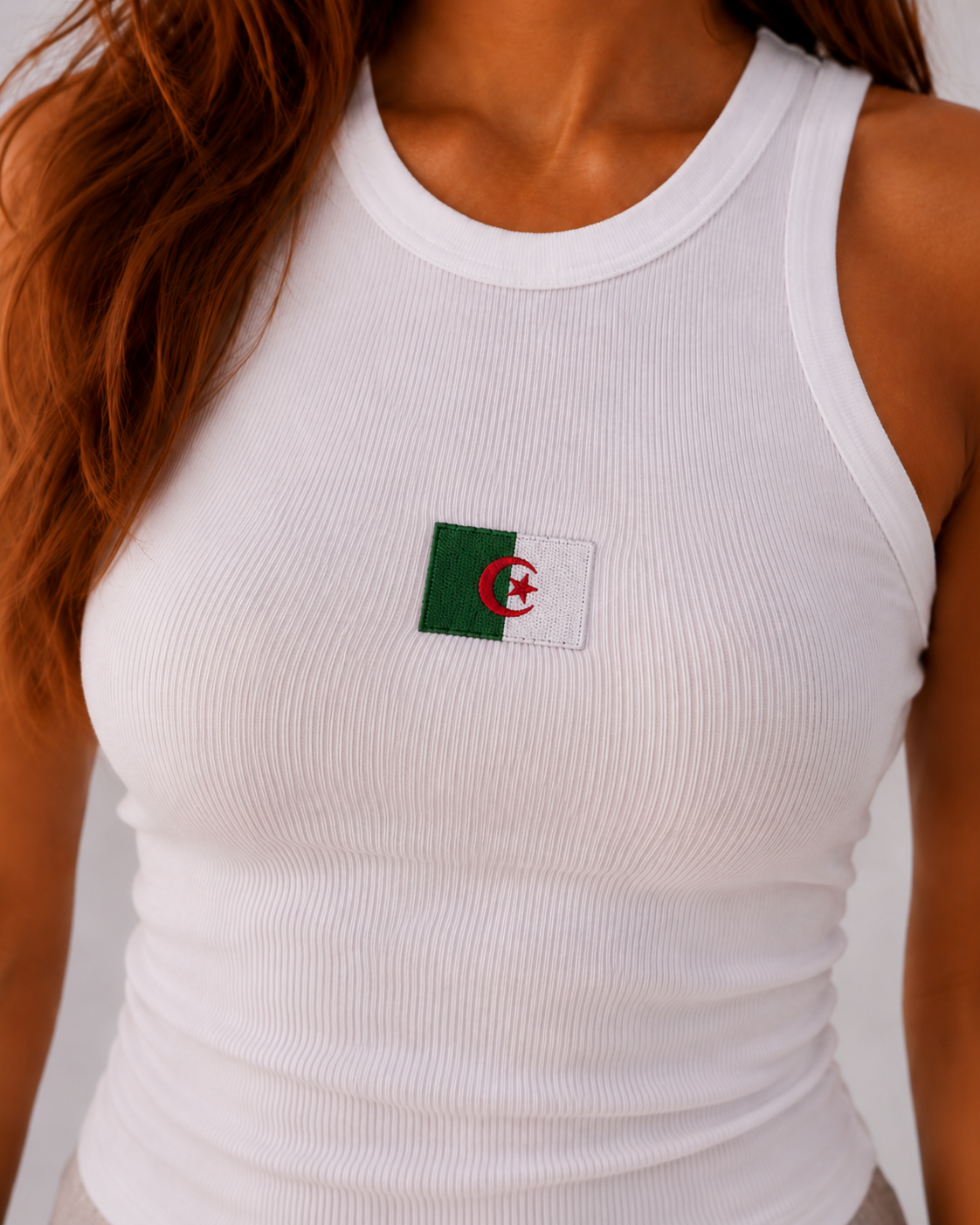 Algeria Flag Tank Top