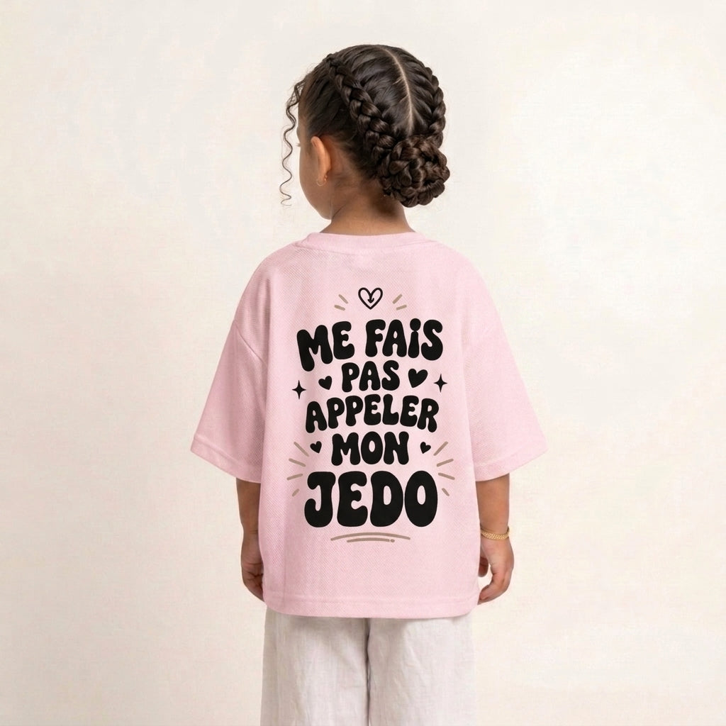"ME FAIS PAS APPELER MA JEDO" KIDS Tee