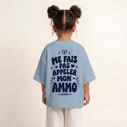 "ME FAIS PAS APPELER AMMO" KIDS Tee