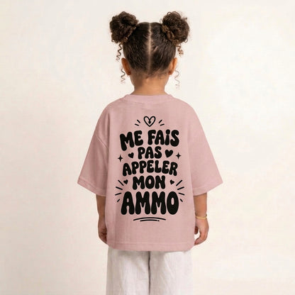 "ME FAIS PAS APPELER AMMO" KIDS Tee