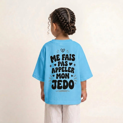 "ME FAIS PAS APPELER MA JEDO" KIDS Tee