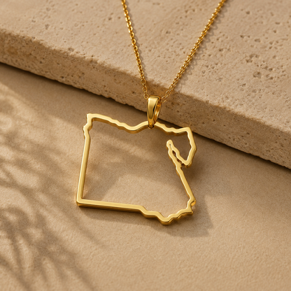 Egypt Country Necklace