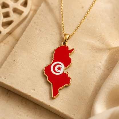 Tunisia Country Necklace