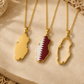 Qatar Country Necklace