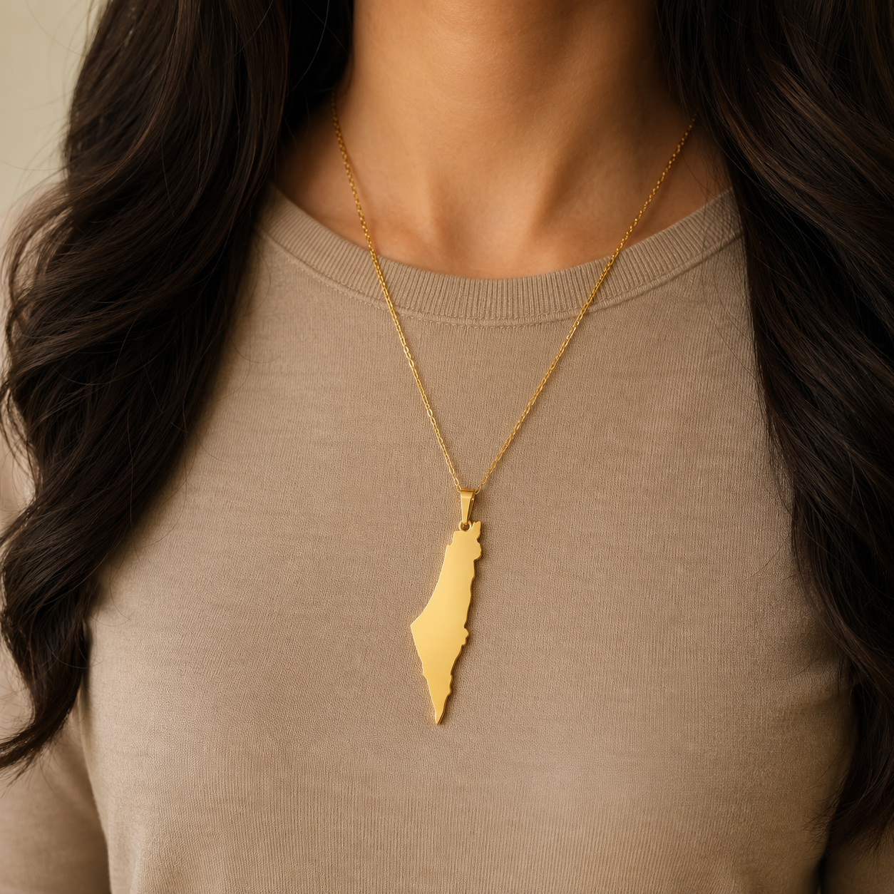 Collier Pendentif Pays Arabe