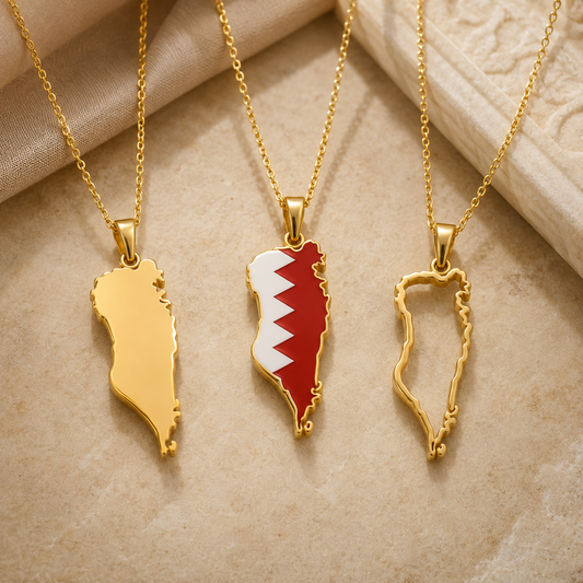 Bahrain Country Necklace