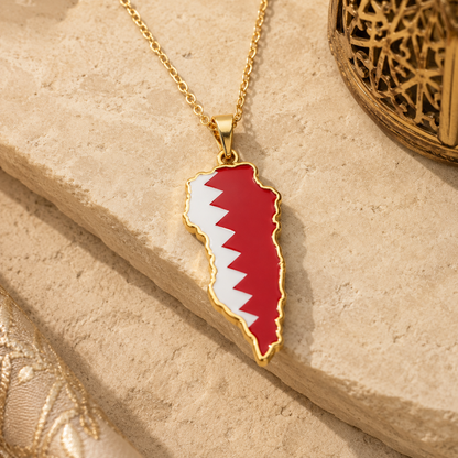 Bahrain Country Necklace