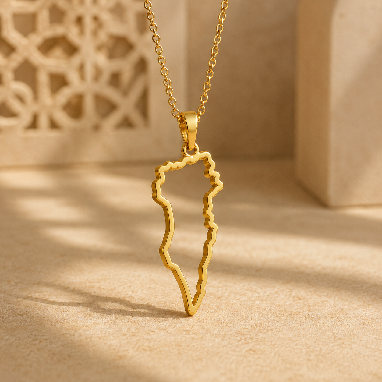 Bahrain Country Necklace