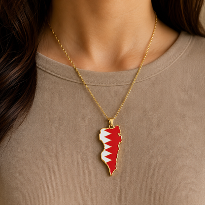 Bahrain Country Necklace
