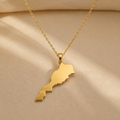 Morocco Country Necklace