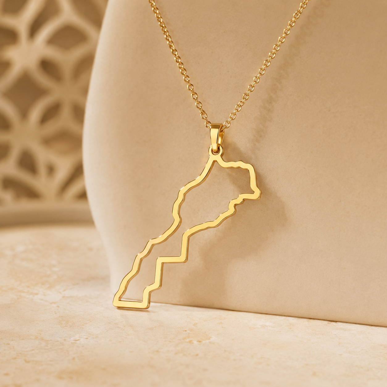 Morocco Country Necklace