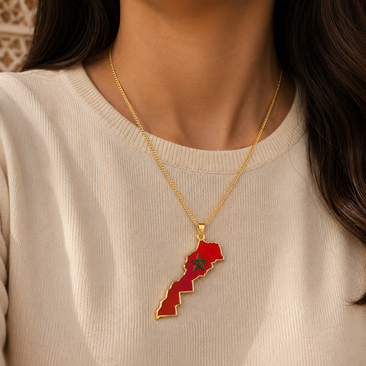 Morocco Country Necklace