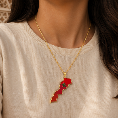 Morocco Country Necklace
