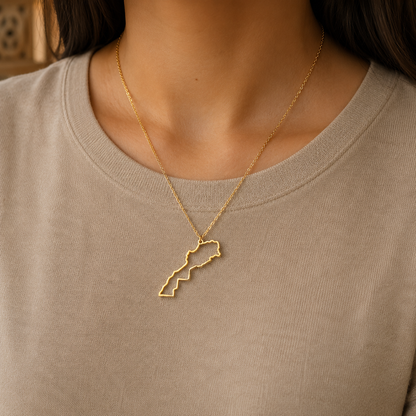 Morocco Country Necklace