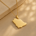 Saudi Arabia Country Necklace