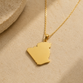 Algeria Country Necklace