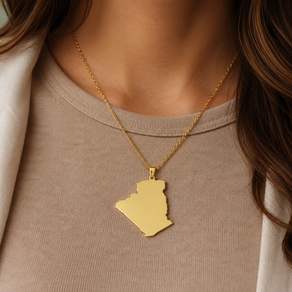 Collier Pendentif Pays Arabe