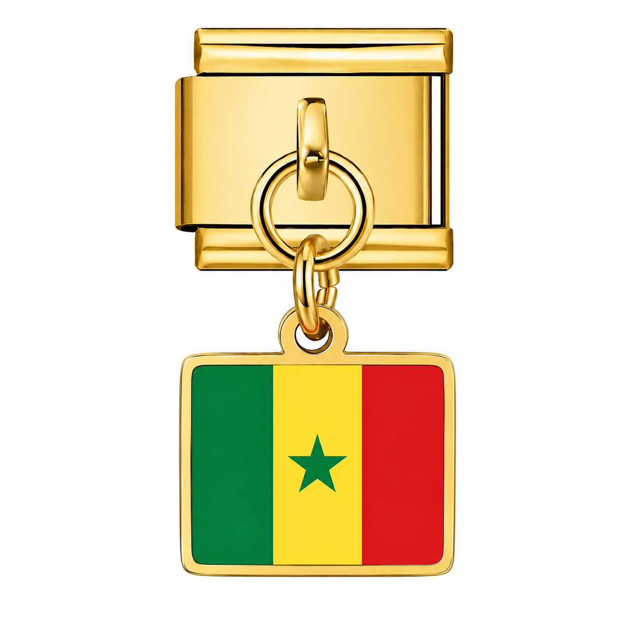"Support Your Country" World Cup Flag Charm Bracelet