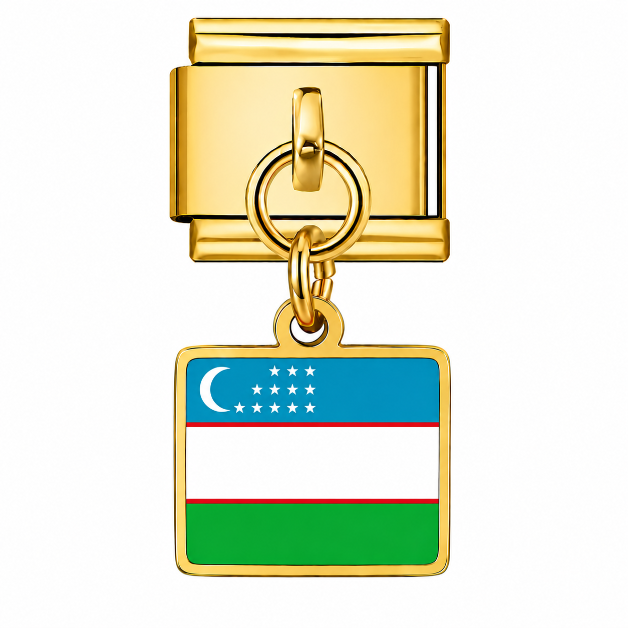 "Support Your Country" World Cup Flag Charm Bracelet