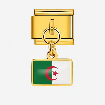 "Support Your Country" World Cup Flag Charm Bracelet